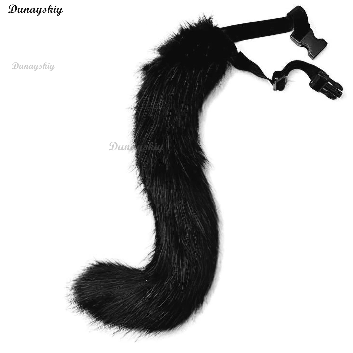 Fluffy Fur Fox Ear Headpiece Tail Cat Claw Glove Headband Necklace Cute Fox Japanese Anime Cosplay Costume Accessory Halloween