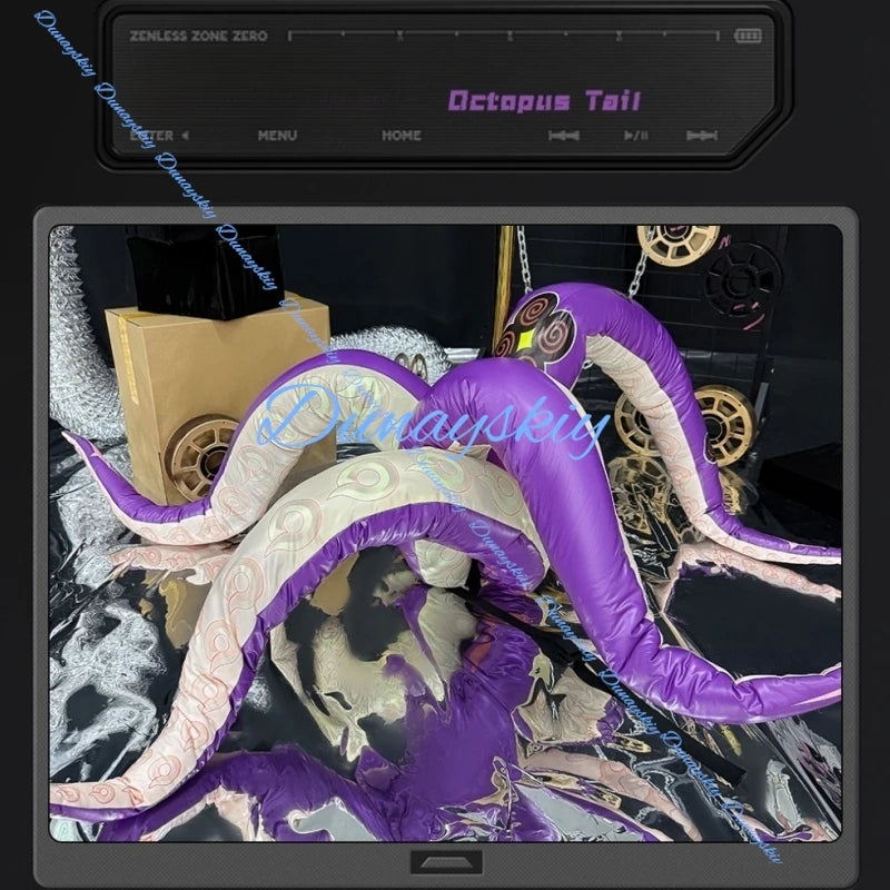 Zenless Zone Zero Yidhari Cosplay Costume Wig Tail Shoes Uniform Hat Socks Outfit Spook Shack Halloween Party Carnival Prop