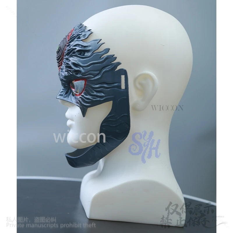 Anime JJ Enjōji Jin Cosplay Dandadan SE2 Costume Evil Eye 3D Polylactic Acid Base Mask Horror Halloween Christmas Party Gifts