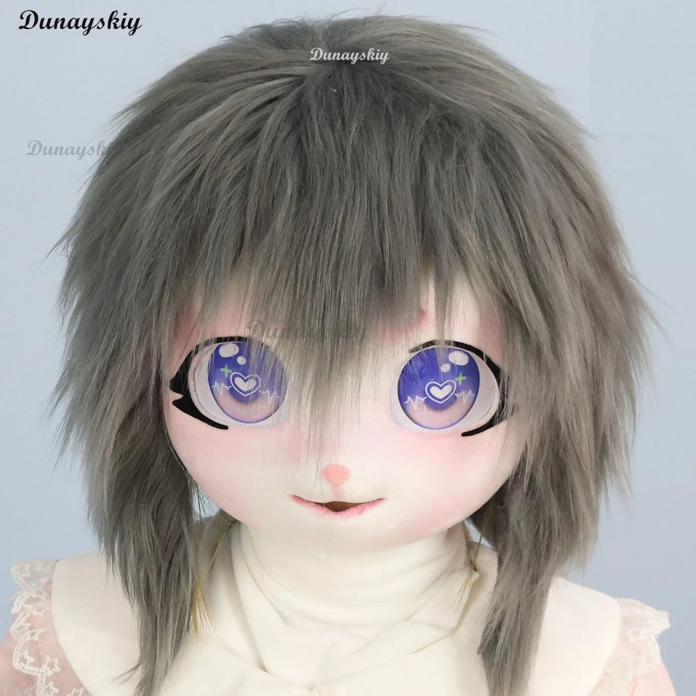 New Kigurumi Fursuit Cosplay Animal Mask Furry Costume Paw Head Furry Kig Cat Rabbit Doll Beast Performance Props Kids Gift