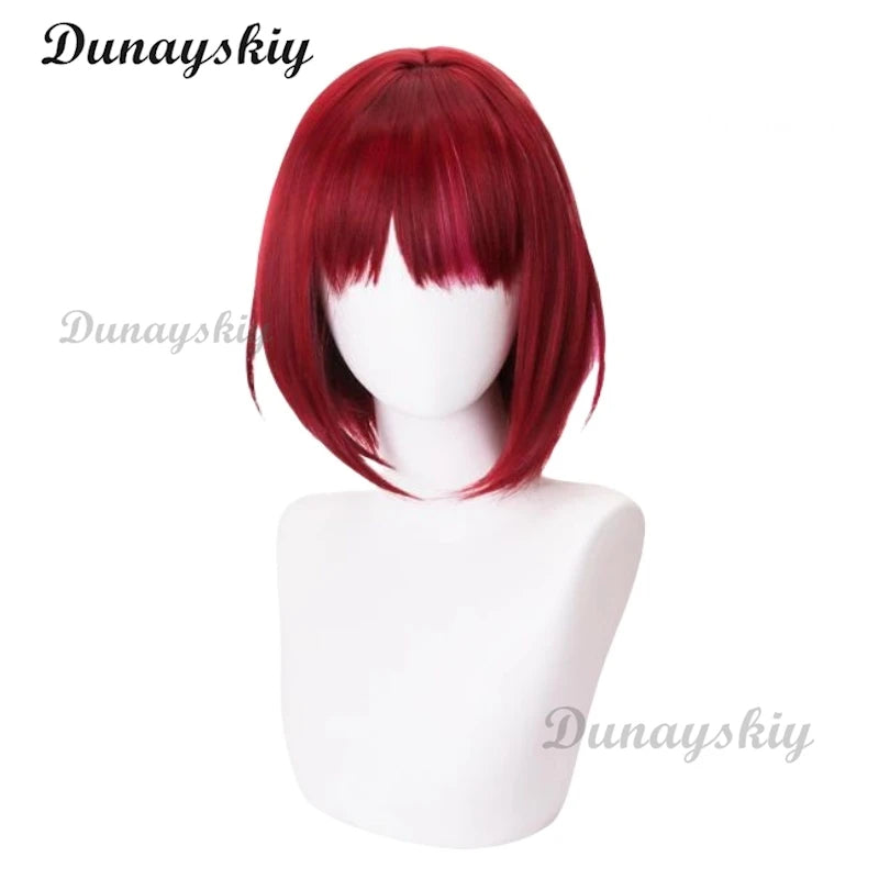 Hoshino Ruby/Arima Kana/Memu Cho Cosplay Costume Cape Style Anime Oshi No Ko B-Komachi Stage Dress Wig Halloween Party Women