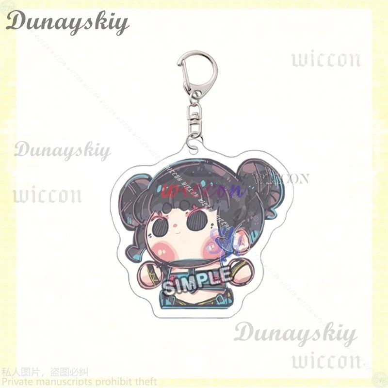 Huntrix WHAT IT SOUNDS LIKE Stage Rumi Mira Zoey Cosplay Uniform Movie Kpop Demon Hunters White Korea Idol Sexy Mini Dress 코스프레