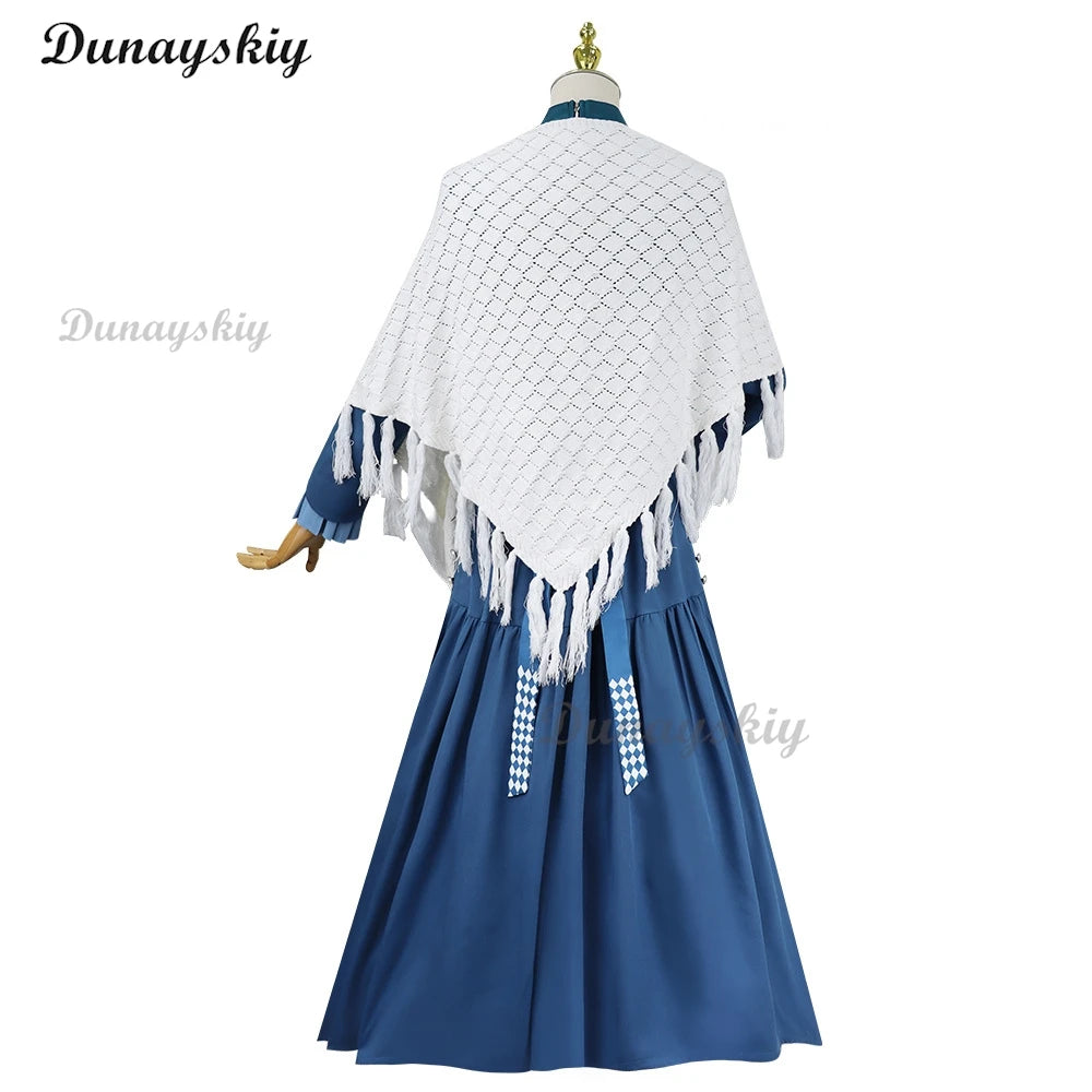 Reverse:1999 Sonetto Women 1st Anniversary Daily Cosplay Costume Cos Game Anime Party Uniform Hallowen Play Role Clothes