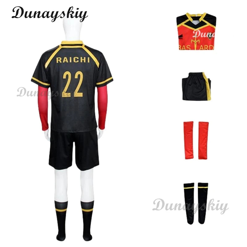 Japan Anime Blue Itoshi Sae Cosplay Costumes Shidou Ryuusei Sports Jersey Oliver Aiku Soccer Lock Jersey Football White Suit