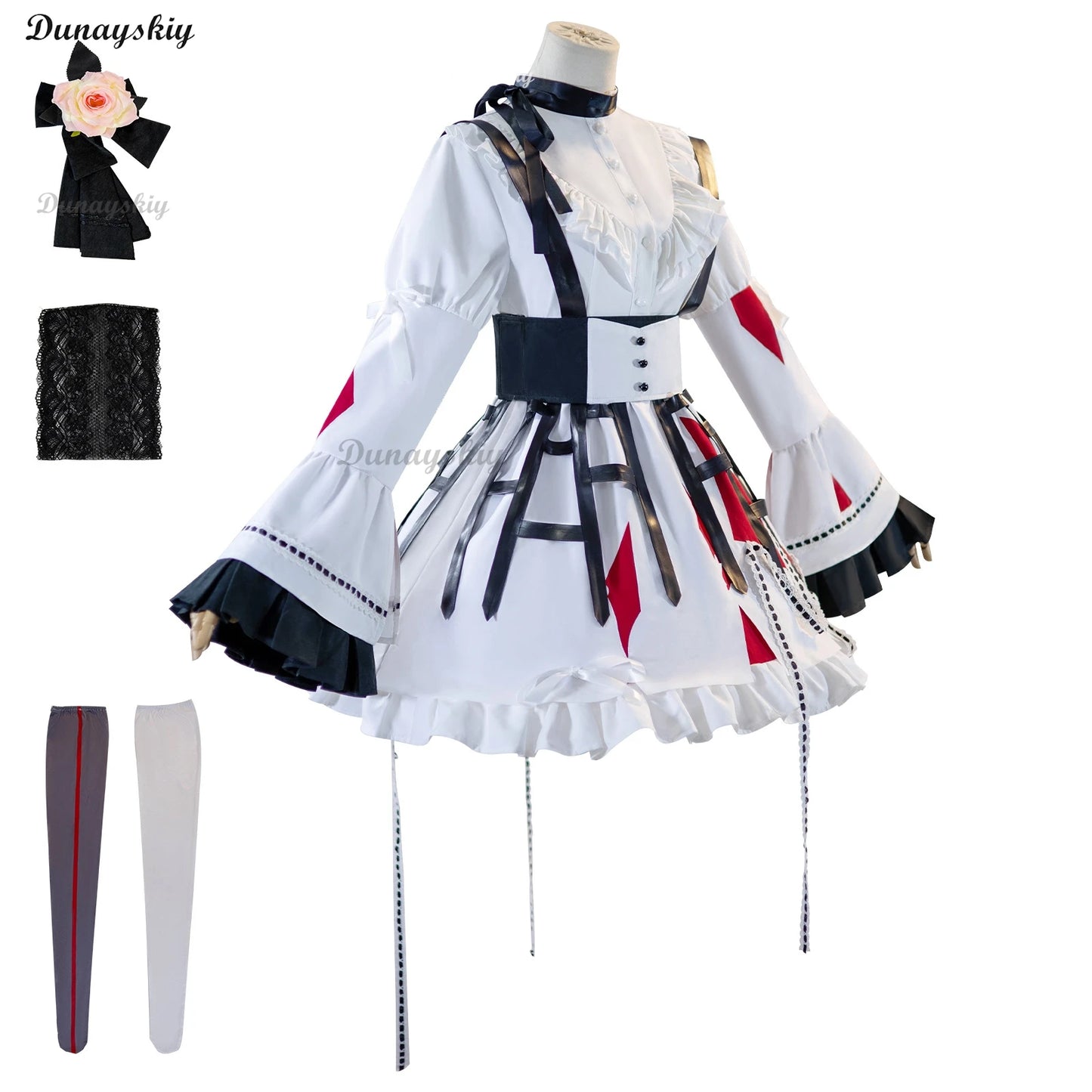 Anime Project Sekai Akiyama Mizuki Cosplay Lolita Dress PJSK Costume Wig Lovely Party Uniform Halloween Outfit for Women