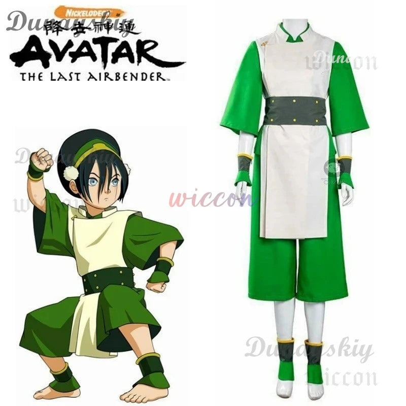 Anime Avatar The Last Airbender Katara Mai Zuko Azula Aang Korra Cosplay Costume Adult Men Women Halloween Party Cosplay Suit