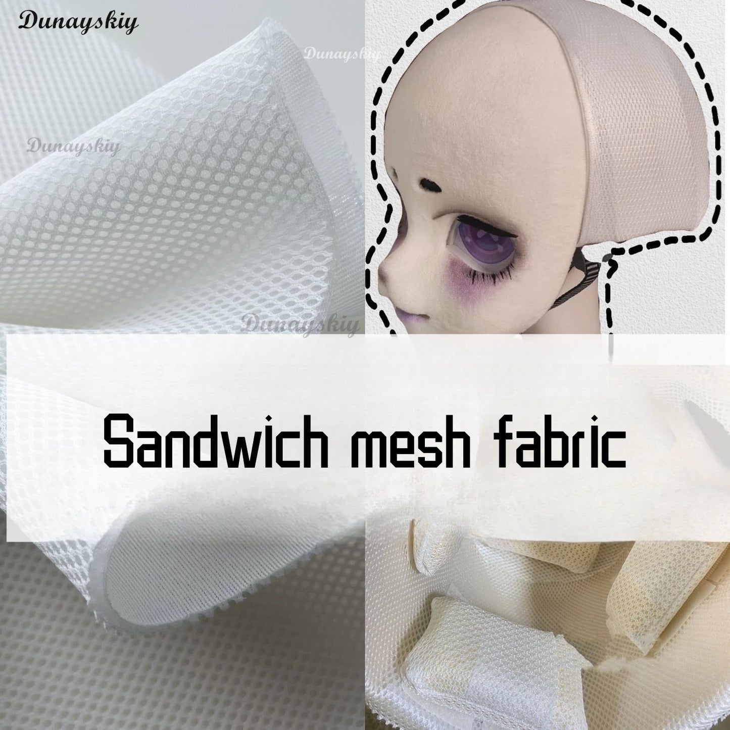 Anime Head Base Skull Fursuit Kigurumi Skull Mask Helmet Liner Headwear Cosplay DIY Accessories Cosplay Back of Head Roleplay