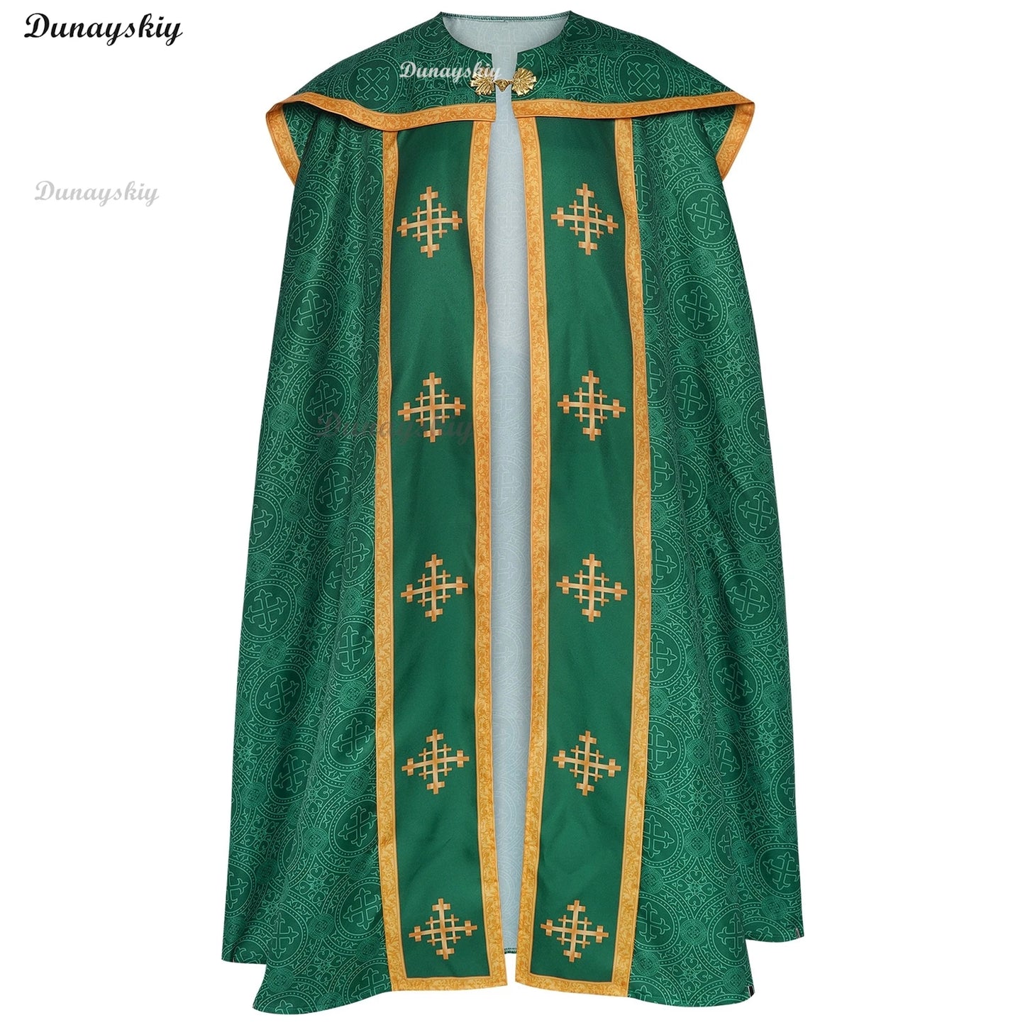 Muslim Dress Cloak Cape Cosplay Costume Jubba Thobe Prayer Robe Gown Retro Medieval Priest Monk Missionary Party Halloween