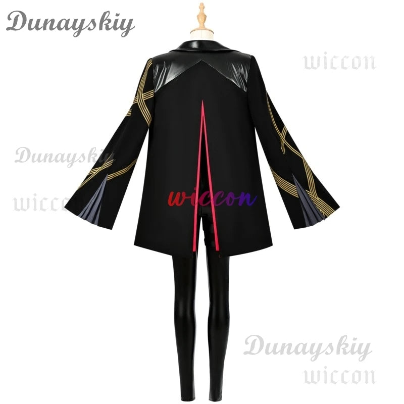 Game Zenless Zone Zero Agent Evelyn Cosplay Costume Role-playing Wig Shoes Clothes ZZZ Combat Uniforms Halloween Party Suit