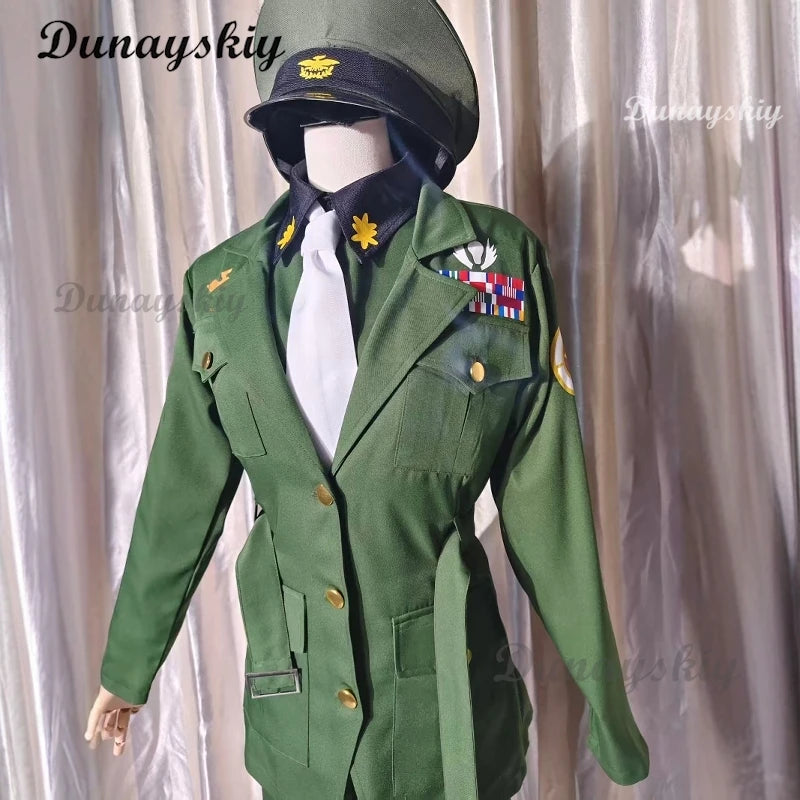 Goddess of Victory: Nikke Andersen Cosplay Costume Hot Anime Clothes Coat Pant Role Play Halloween Party Comic Con