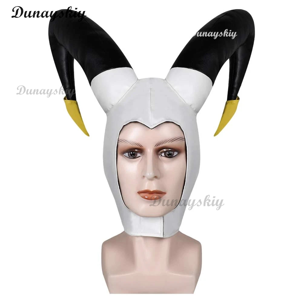 Hazbin Adam Cosplay Anime Hotel First Man Angel Halo Clothes Cosplay Costume Suit Unisex cos Halloween Party Angel Wings