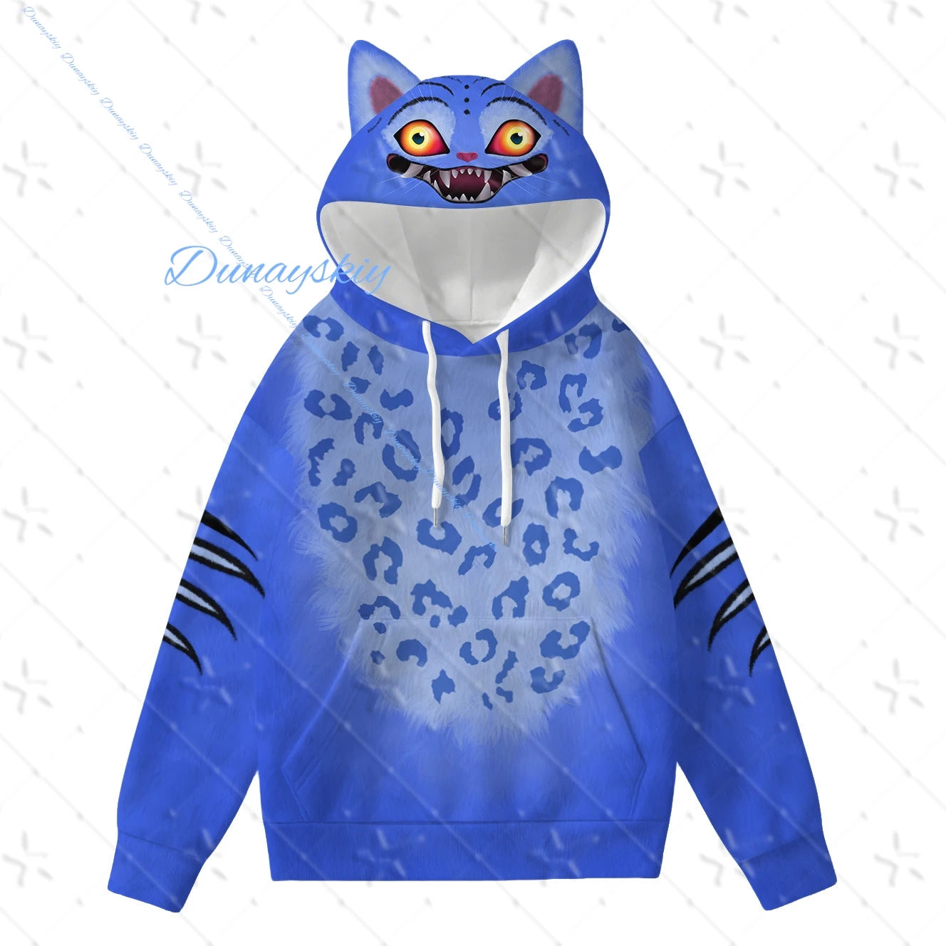 Kpop Demon Cosplay Derpy Tiger Costume Hunters Tiger Hoodie Pants Sets Kids Boys Halloween Christmas Party Outfits