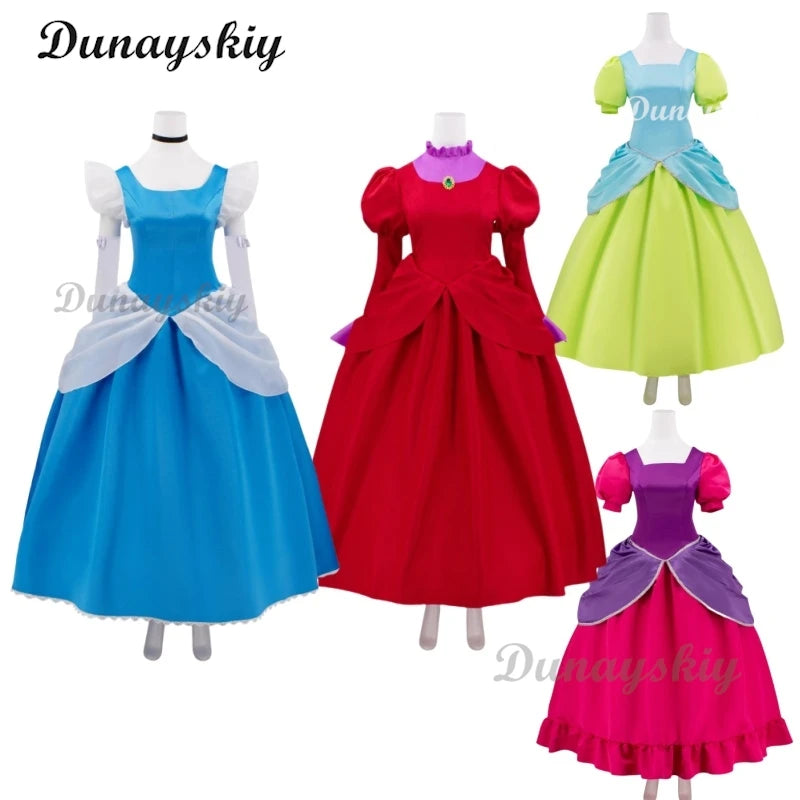 New Step Sister Dress Up Adult Luxury Sexy Dress Up Cosplay Costume Customization Festival Set Party Carnival Role Play Suits