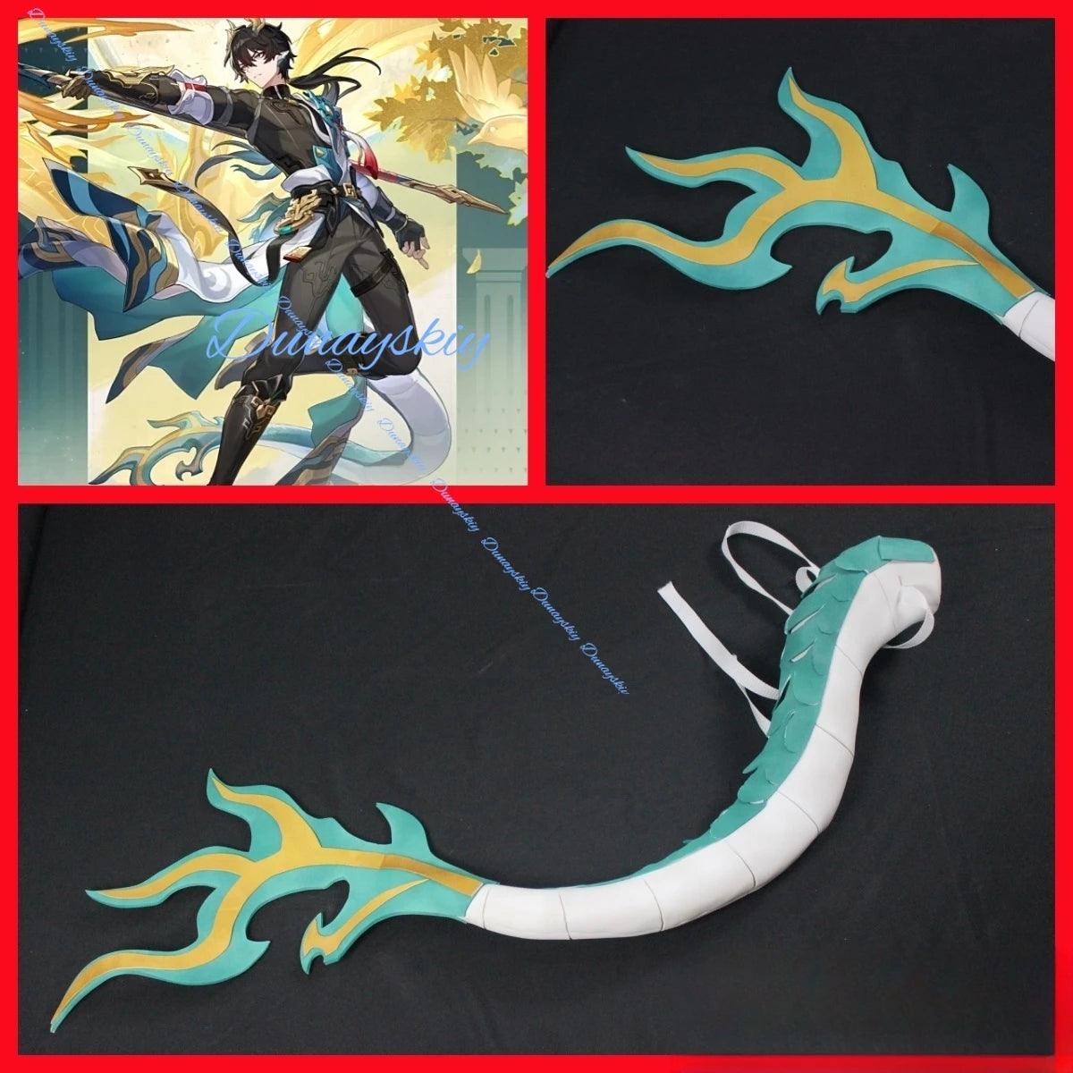 New Dan Heng Imbibitor Lunae Cosplay Costume Wig Honkai Star Rail DanHeng Cosplay Costume Full Set Outfit Halloween