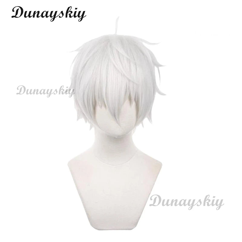 Anime JoJo's Cosplay Costume Bizarre Golden Wind Risotto Nero Wig Uniform Hooded Trench Pants Adventure Halloween Party Outfit