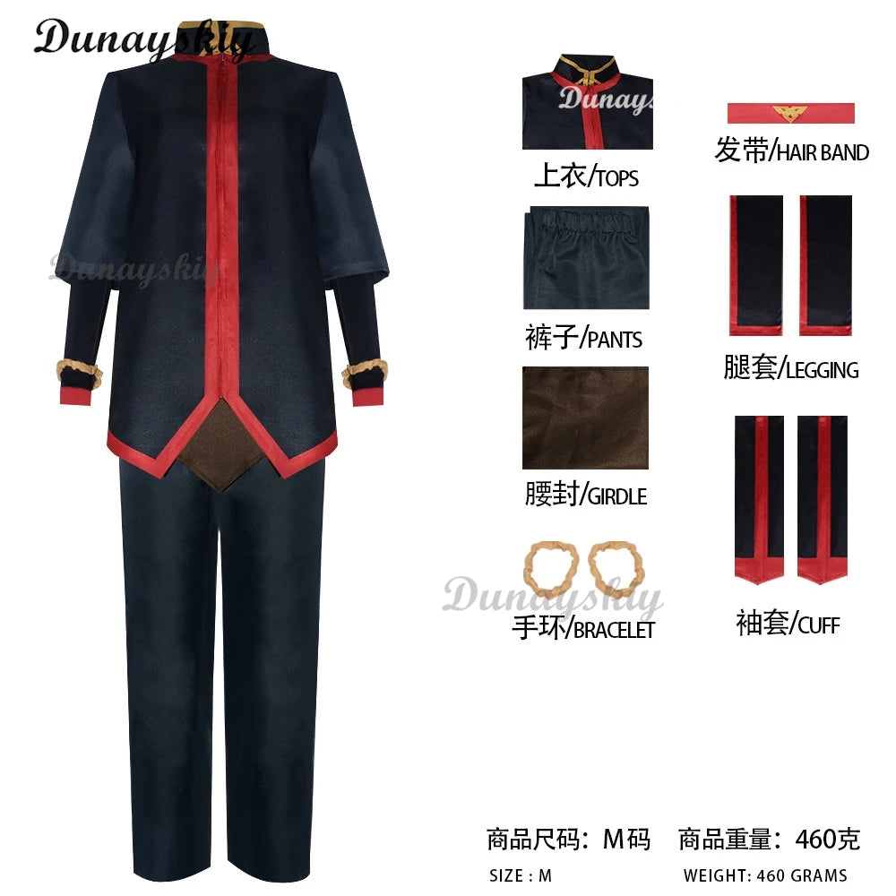 Avatar The Last Airbender Prince Zuko Princess Azula Mai Cosplay Costume Anime Fire Nation Aang Korra Katara Cosplay Clothes