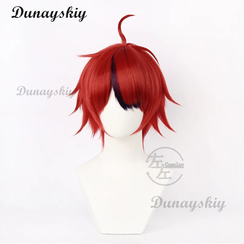 Darumi Amemiya Sumino Takumi Shizuhara Hiruko Game The Hundred Line Kako Tsukumo Cosplay Wig Hair Last Defense Academy Party