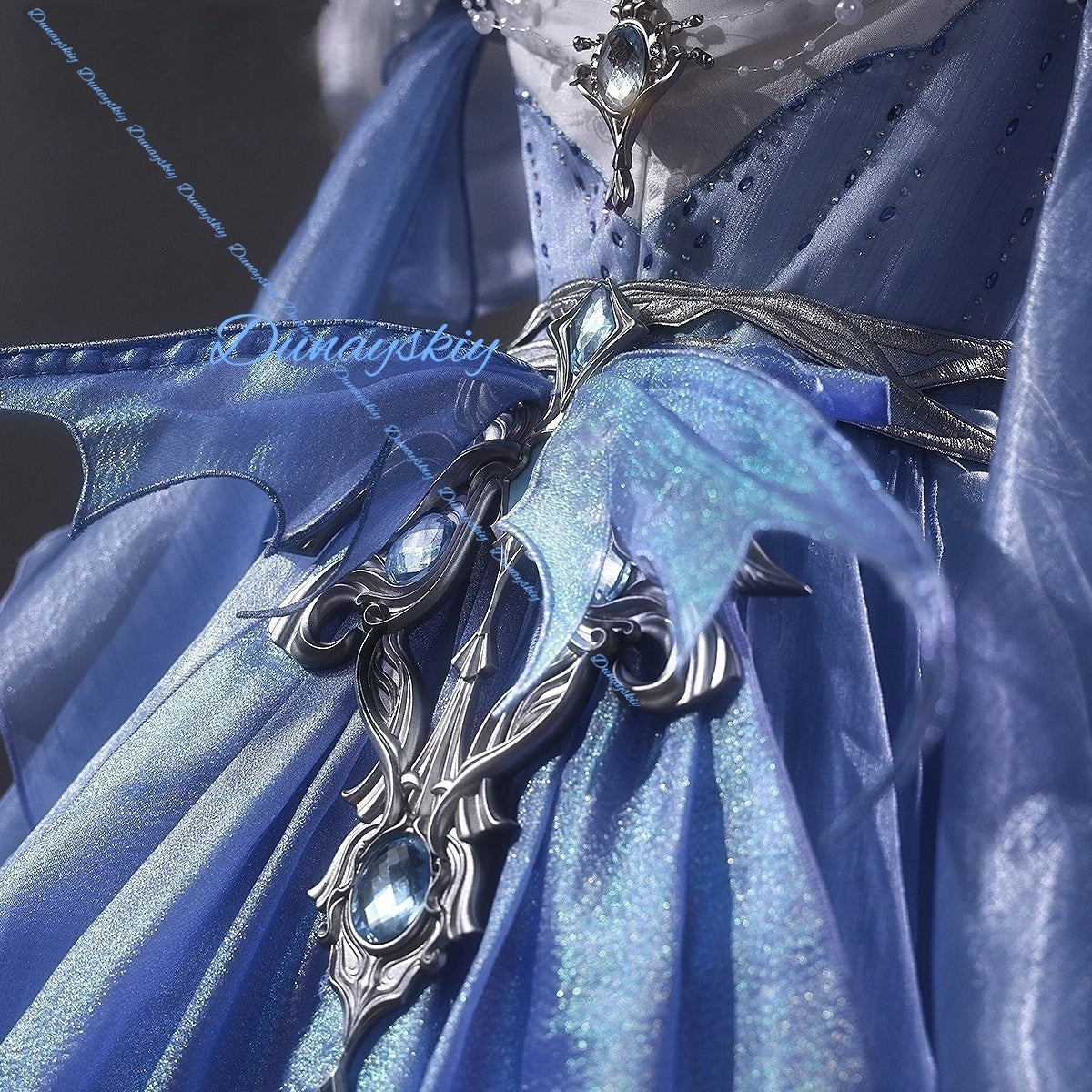 Love and Deepspace MC Cosplay Costume Wig Deepsea Waves Dress Heroines Uniform Carnival Outfit Headwear Halloween Party