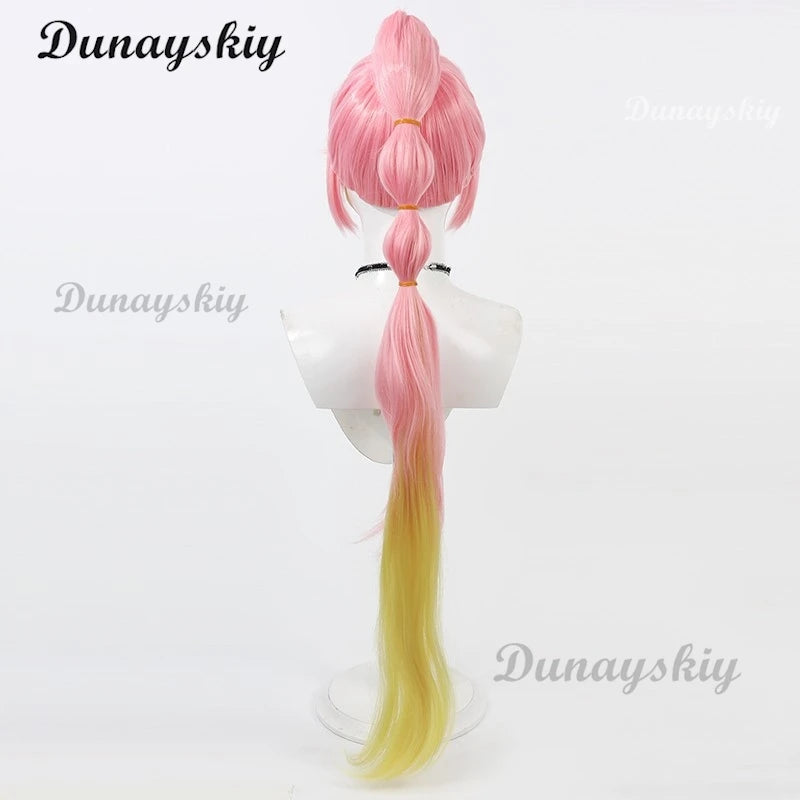 LoveLive! Hasu No Sora Jogakuin School Idol Club Anyoji Hime Cosplay Wig Synthetic Hair Halloween Party Role Play