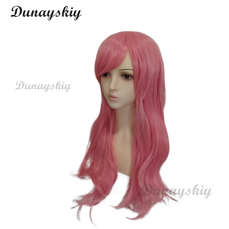 My Little Anime Rainbow Applejack  Pinkie Pie Dash Multi Color Synthetic Hair Pony Cosplay Wigs Heat Resistance Fiber Wigs