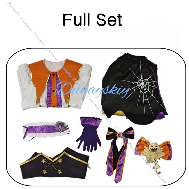 Game Umamusume: Pretty Derby Rice Shower Cosplay Costume Wig Halloween Dress Party Suit Carnival Uniform Anime Custom Made Shoes