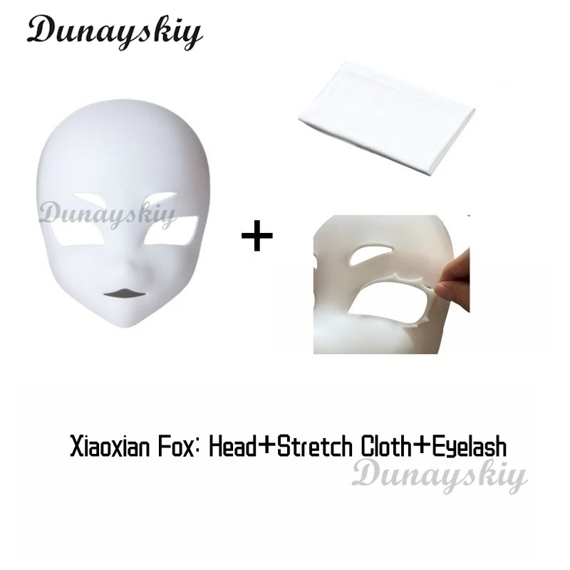 Furry Animal Kigurumi Base Beast Head Mask Cosplay Skull DIY Thicken Plastic Masks Carnival Anime Halloween Party Costume Props