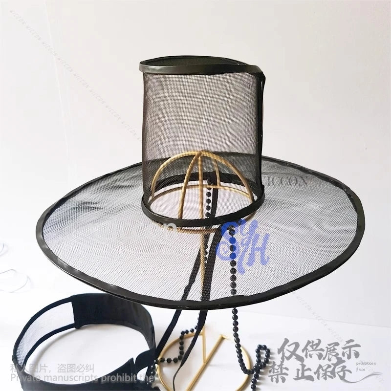 Saja Boys Cosplay Korea Big Top Hat Black DIY Hair Accessores High Quality Anime Movie Demon Jinu Huntrix For Halloween Party