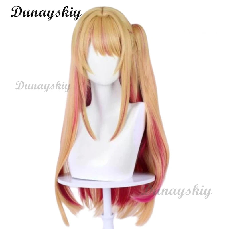Hoshino Ruby/Arima Kana/Memu Cho Cosplay Costume Cape Style Anime Oshi No Ko B-Komachi Stage Dress Wig Halloween Party Women
