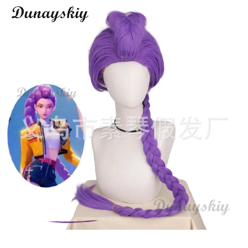 Anime Kpop Demon Zoey Hunters Rumi Mira Cosplay Superstar Cosplay Wig Huntrix Girl Group Wig Baby Women Hallowen Party Roleplay