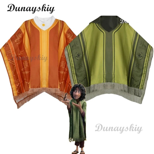 Anime Movie camilo Bruno Cosplay Costume Children Camilo Unisex Halloween Carnival Party Adult Cloak Clothes Coat