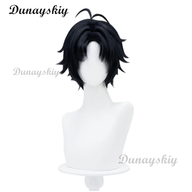 Harumasa Cosplay Costume Wig Zenless Zone Zero Game Uniform Headband Choker Props Section 6 Halloween Party for Women Men