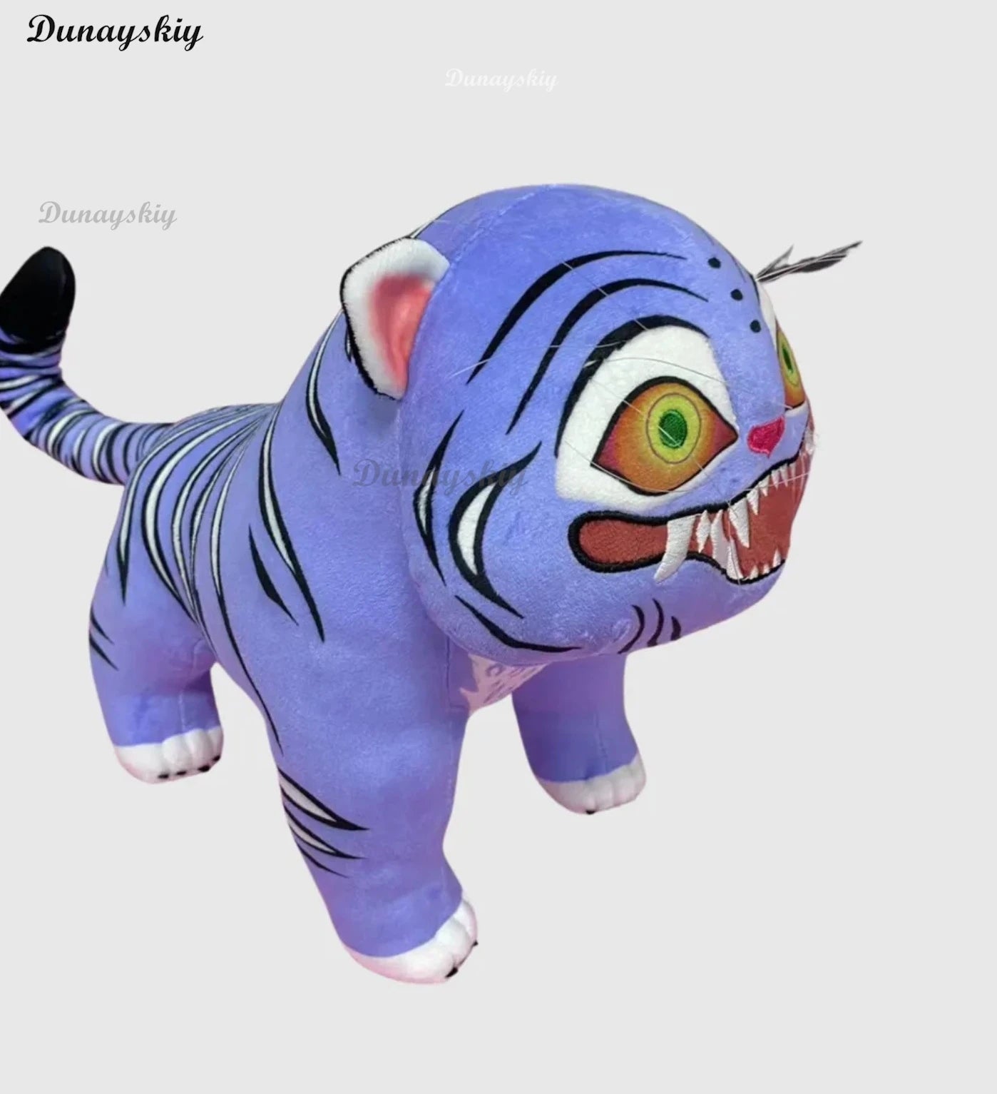 Kpop Products Demon Hunters Tiger and Bird Plushie Cosplay Soft Gift Monster Keychain Halloween Party Movie Halloween set