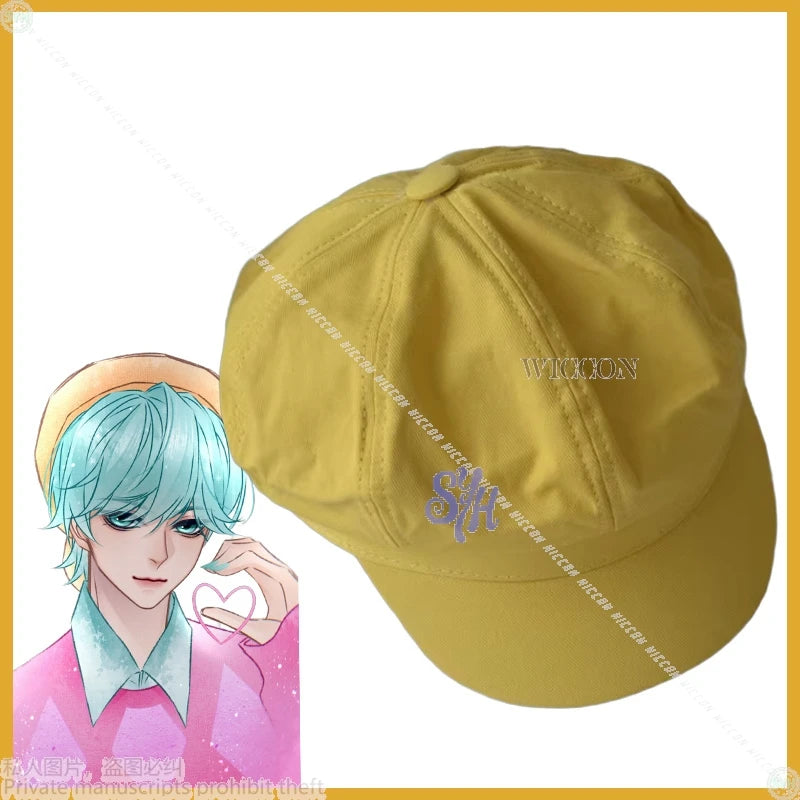 Baby Saja Boys Cosplay Costume Wig Anime Movie Kpop Demon Jirai Kei Boy Pink Retro Wool Knitted 코스프레 Kawaii Cute Lovely Sweater