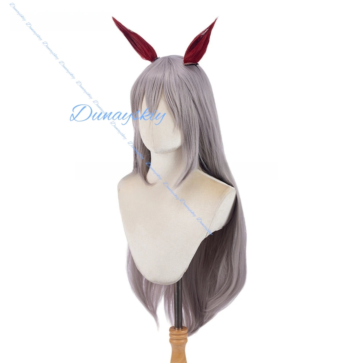 Uma Musume Pretty Derby Tamamo Cross Cosplay Wig Anime Game Roleplay Party Costume Prop Synthetic Hair Heat Resistant Fiber