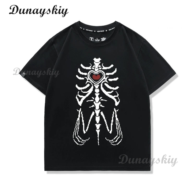 Game Anime NEEDY GIRL OVERDOSE Cosplay T-shirt Short Sleeve Men Women Tops Summer Cartoon Birthday Gift