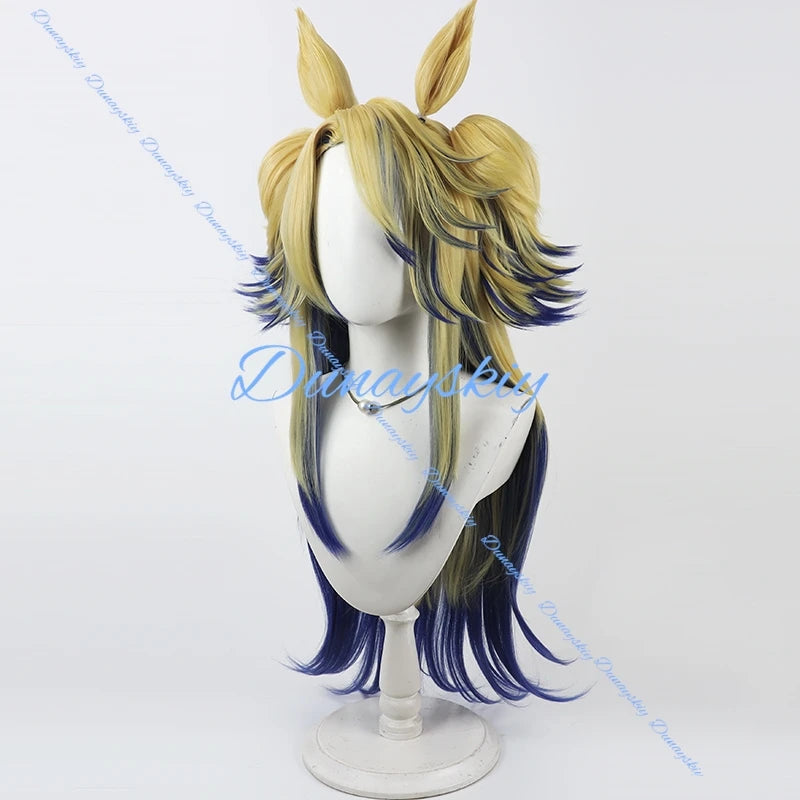 Umamusume Pretty Derby Obey Your Master Cosplay Wig 2-color Synthetic Hair Ears and Tail Women Anime Halloween Party Accessories