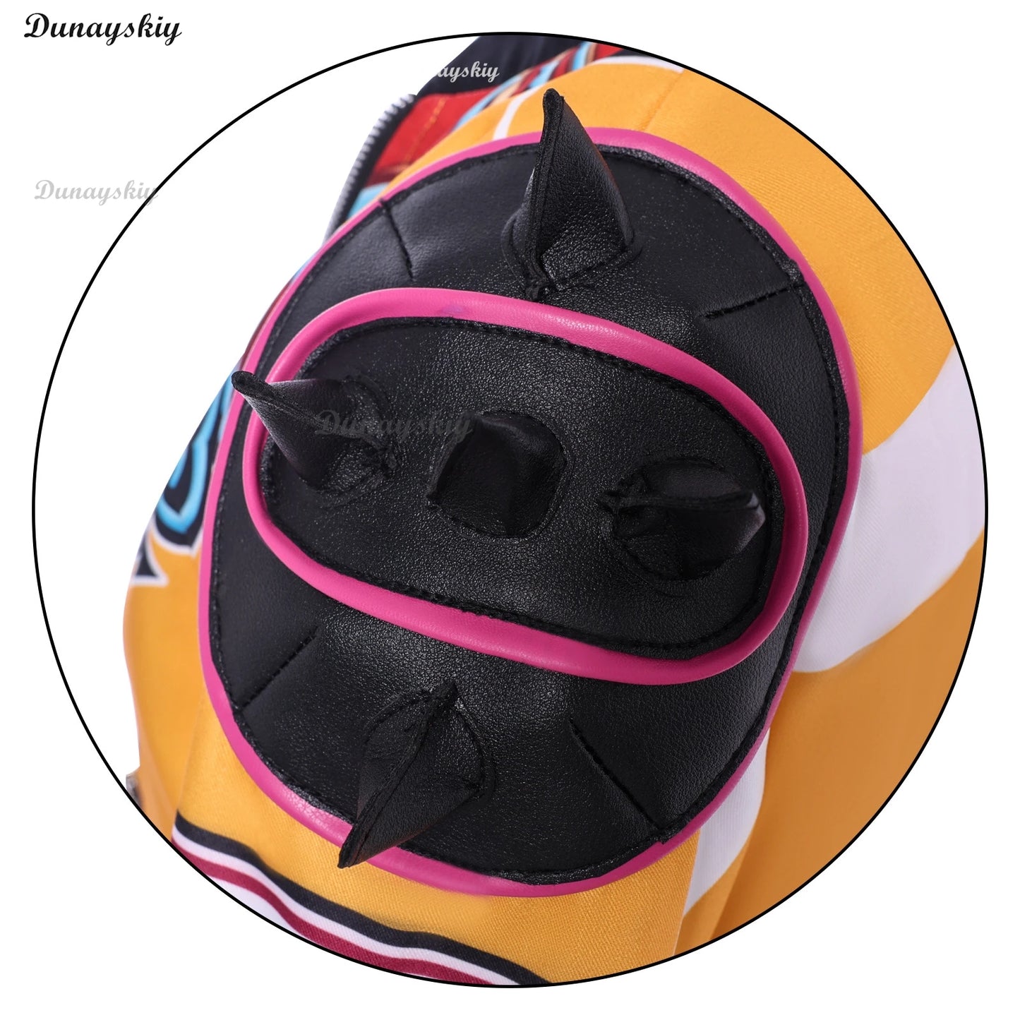 Superstar Rumi Cosplay Costume Wig Anime KPop Demon Hunters Cos Necklace Earrings Girl Group Suit Women Halloween Party Roleplay