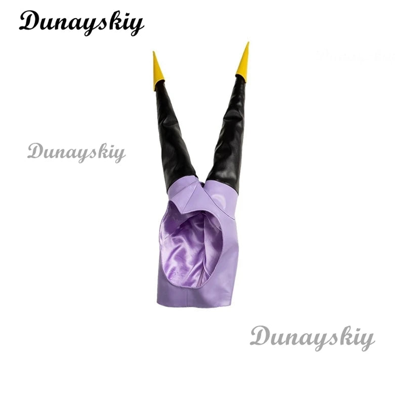 Hazbin Adam Cosplay Anime Hotel First Man Angel Halo Mask Cosplay Halloween Party Adult Men