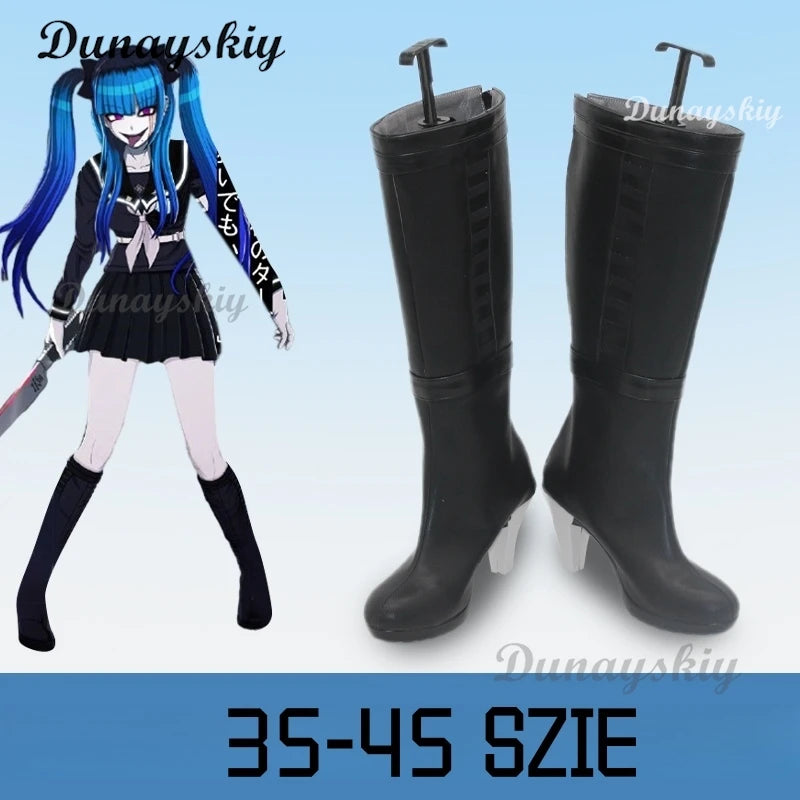 Sizuhara Hiruko Amemiya Darumi Cosplay Dress Women Clothing Uniform Wig Game Hundred Line Costume Adult Woman Party Outfi