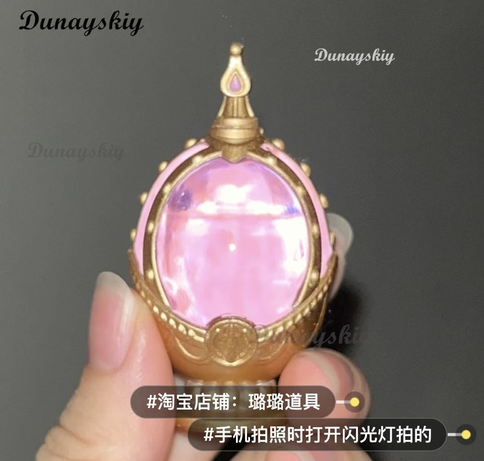 5.8*3.2cm Hand-Made Anime Puella Magi Madoka Magica Kaname Madoka Soul Gem Cosplay Jewelry Anime Party Clothes Accessory Decora