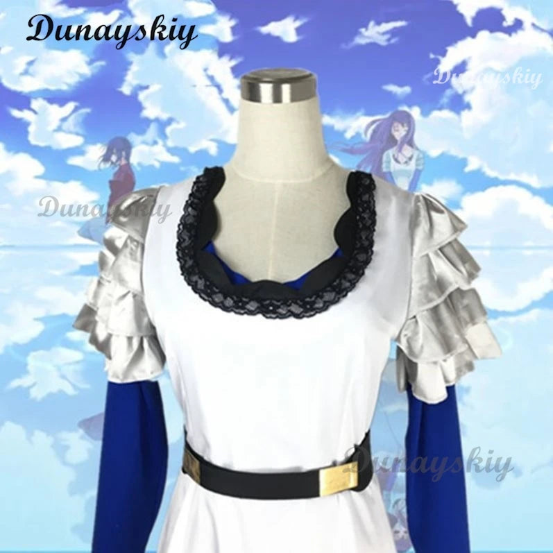 Kamishiro Rize Cosplay Costume Wig Glasses Hair Band Shoes Long Sleeve Dress Accessories Women Role Play Comic Anime Suit Outfit