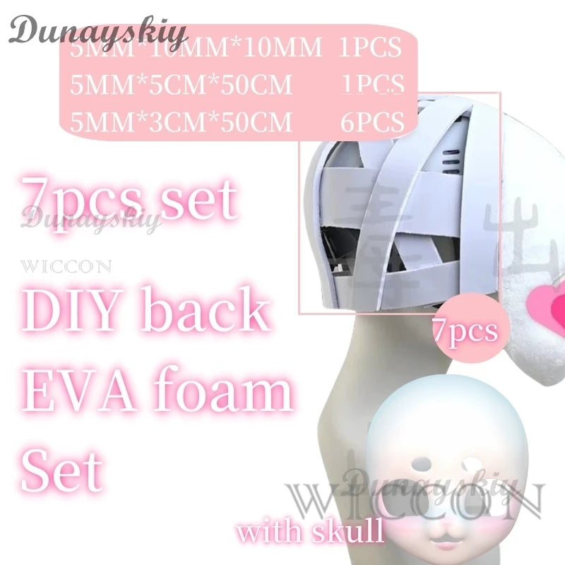 Fursuit Kigurumi Skull Headwear Cosplay Furry Costume DIY Accessories Foam Animal Doll Kig Head Base Fursuit Cosplay Accessories