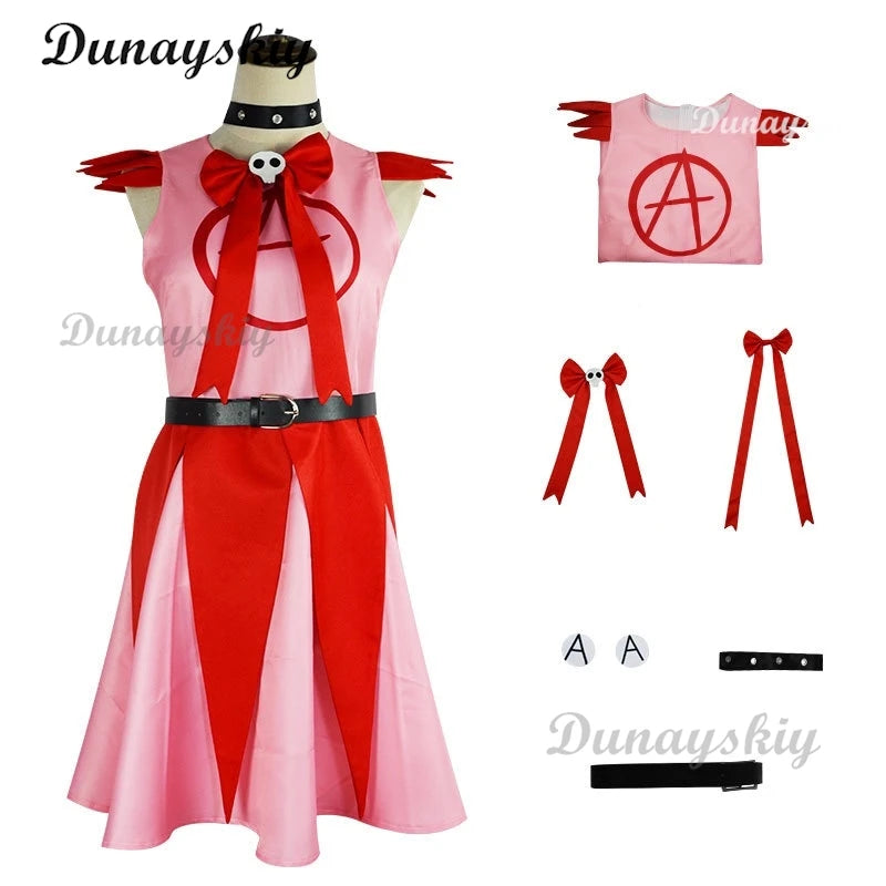Anarchy Cosplay Anime Mahou Shoujo Magical Destroyers Cosplay Costume Girls Dress Halloween Party Suit for Women