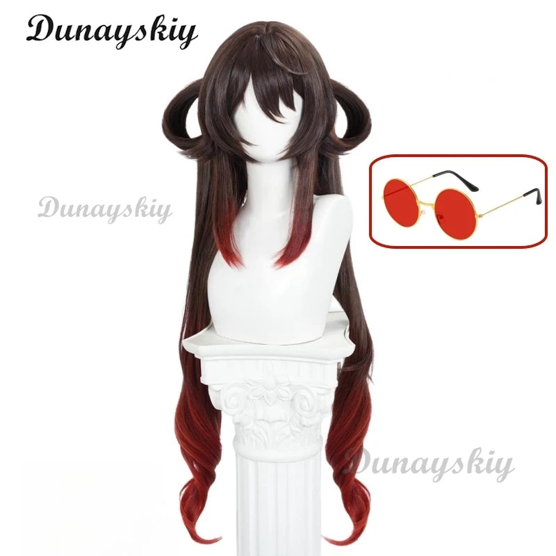 Genshin Impact Hutao New Skin Cosplay 2025 Genshin Lantern Rite Hu Tao Outfit Long Wig Halloween Xmas Cosplay Costume for Girls