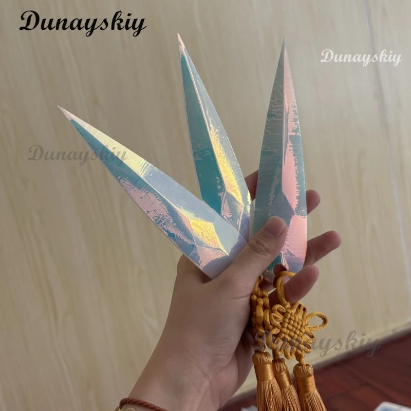 Demons Cos Hunter Zoey Cosplay 3D Printed Cheer Stick Boomerang Lightboard for Men Women Fan Support Stick KPop Costume Props