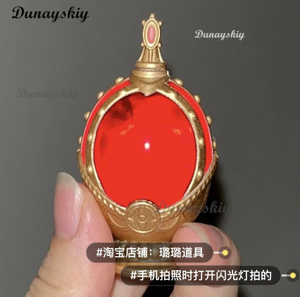 5.8*3.2cm Hand-Made Anime Puella Magi Madoka Magica Kaname Madoka Soul Gem Cosplay Jewelry Anime Party Clothes Accessory Decora