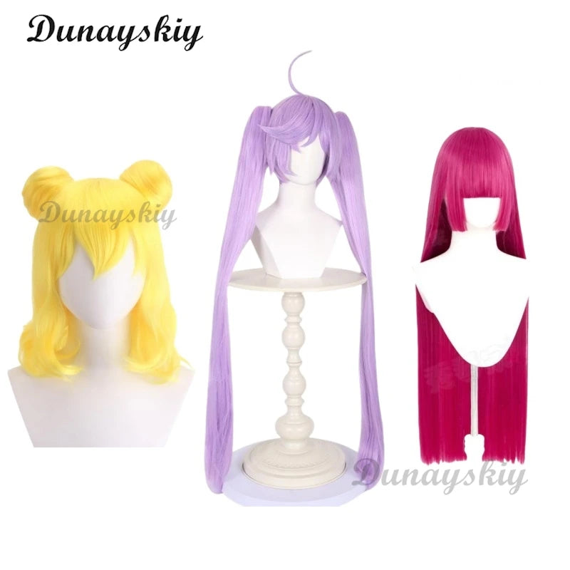 Anime Pripara Hojo Sophy Manaka Laala Minami Mirei SoLaMi♡SMILE Cosplay Costume T-shirt Shorts Wig Woman Sexy Lovely Daily Suit