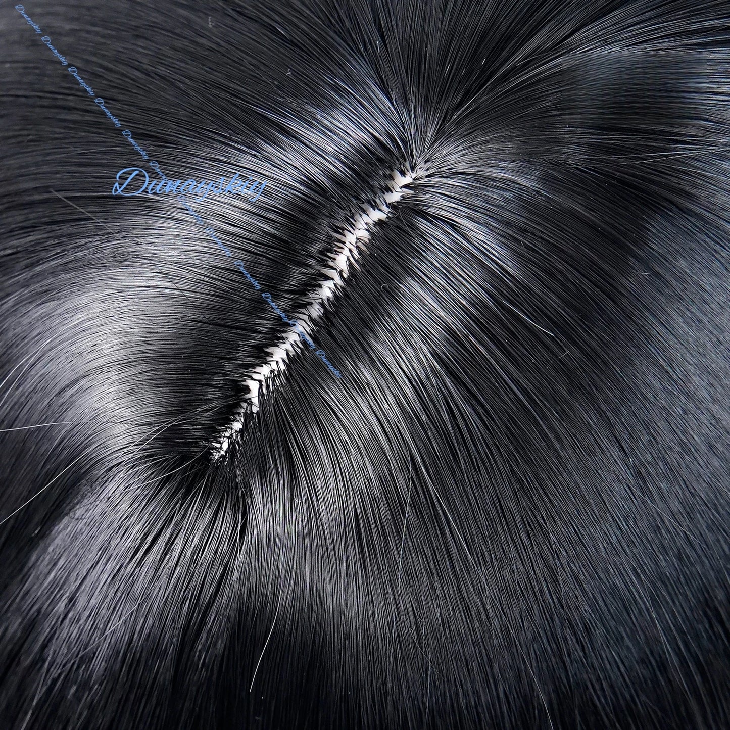 Anime Gachiakuta Amo Empool Cosplay Wig Long Black Orange Hair 70cm For Women Men Halloween Party Props Wig + Free Cap