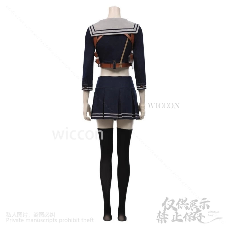 Anime Movie Sucker Punch Baby Doll Cosplay Jirai Kei Girls Costume JK Uniform Dress Halloween Christmas For Girls Customized