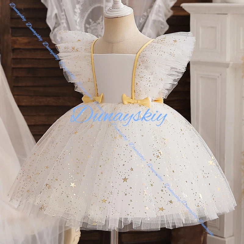 Princess Cosplay Dress Costume Party Kid Evening Party Christmas Clothes New Year Dress Outfits Birthday Girl Clothes